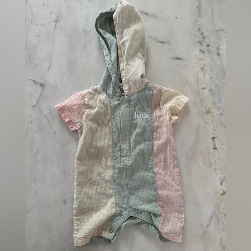 KITH Kids Pastel Multicolored Romper